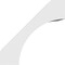 Ekena Millwork 5-in. W x 12-in. D x 12-in. H Westlake Architectural Grade PVC Knee Brace BRCP05X12X12WTL - alternate 3